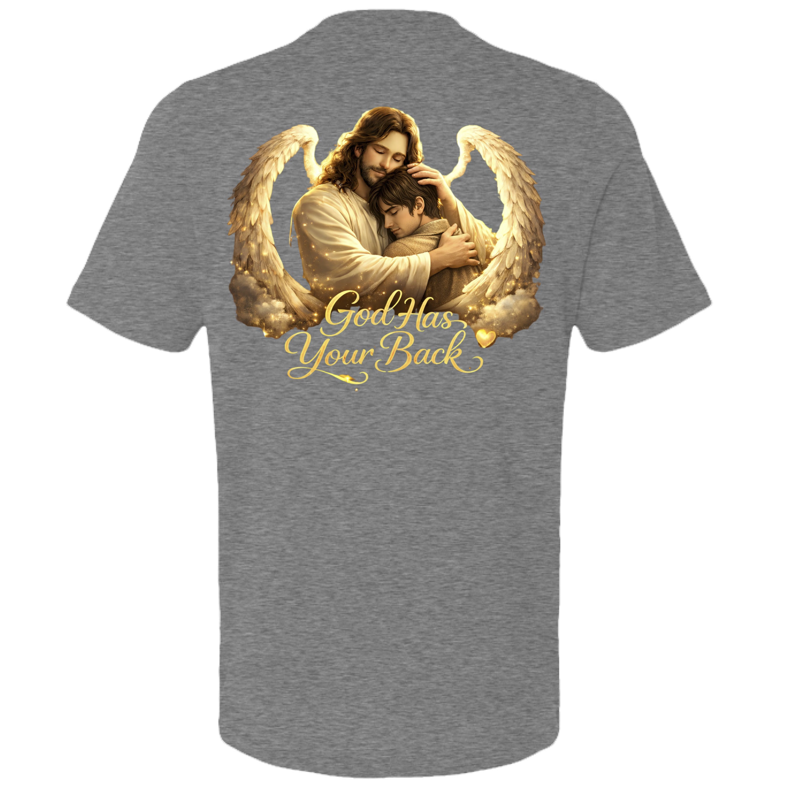 Medium Grey Heather - BACK